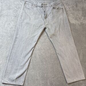 Levis‎ 501xx Jeans Mens 40x30 Original Fit Gray Wash Button Fly Denim